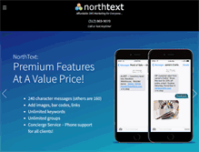 Tablet Screenshot of northtext.com
